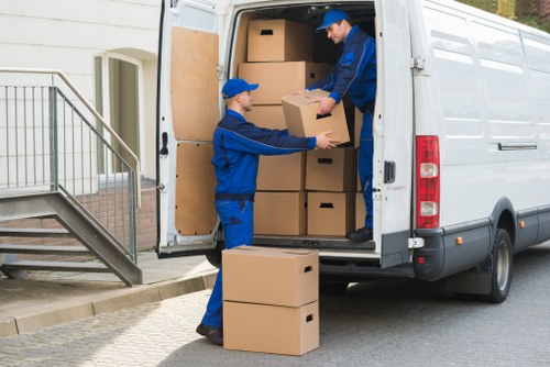 Clean and secure Bermondsey business storage facility interior
